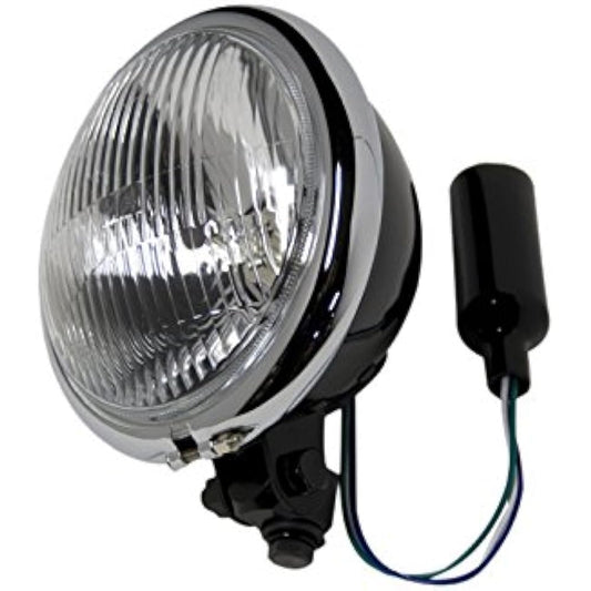 MOTOR ROCK 69 Bates Light Chrome & Black MR-LIT006