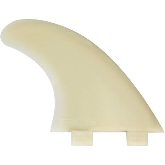 FCS M7 NATURAL GLASS FLEX TRI FIN SET FCS Natural Glass Tri (3 pieces) fin set