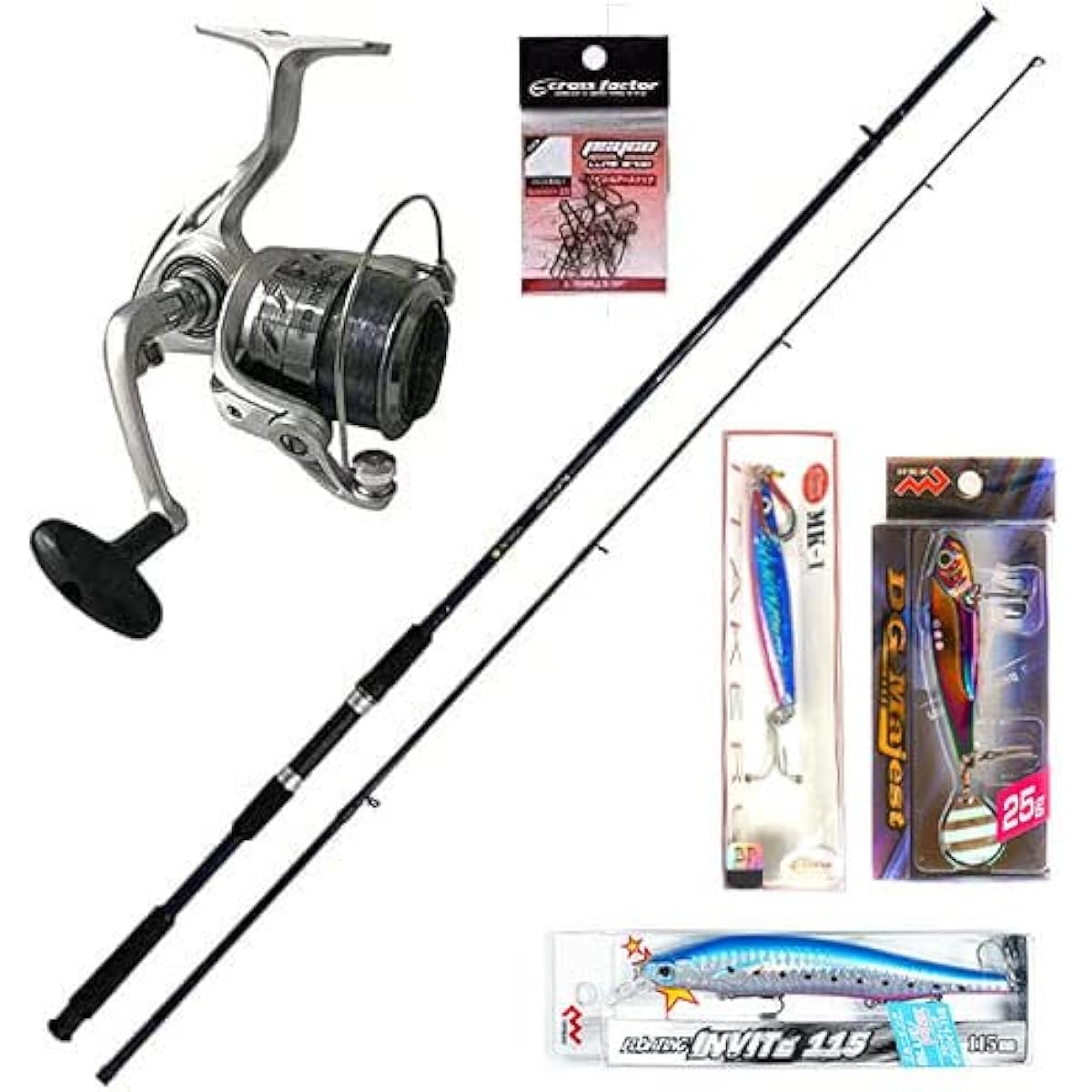 Seabass set that you can enjoy as soon as you receive the cage fishing gear Seabass introductory set that goes straight to the fishing spot (seabassset-010)