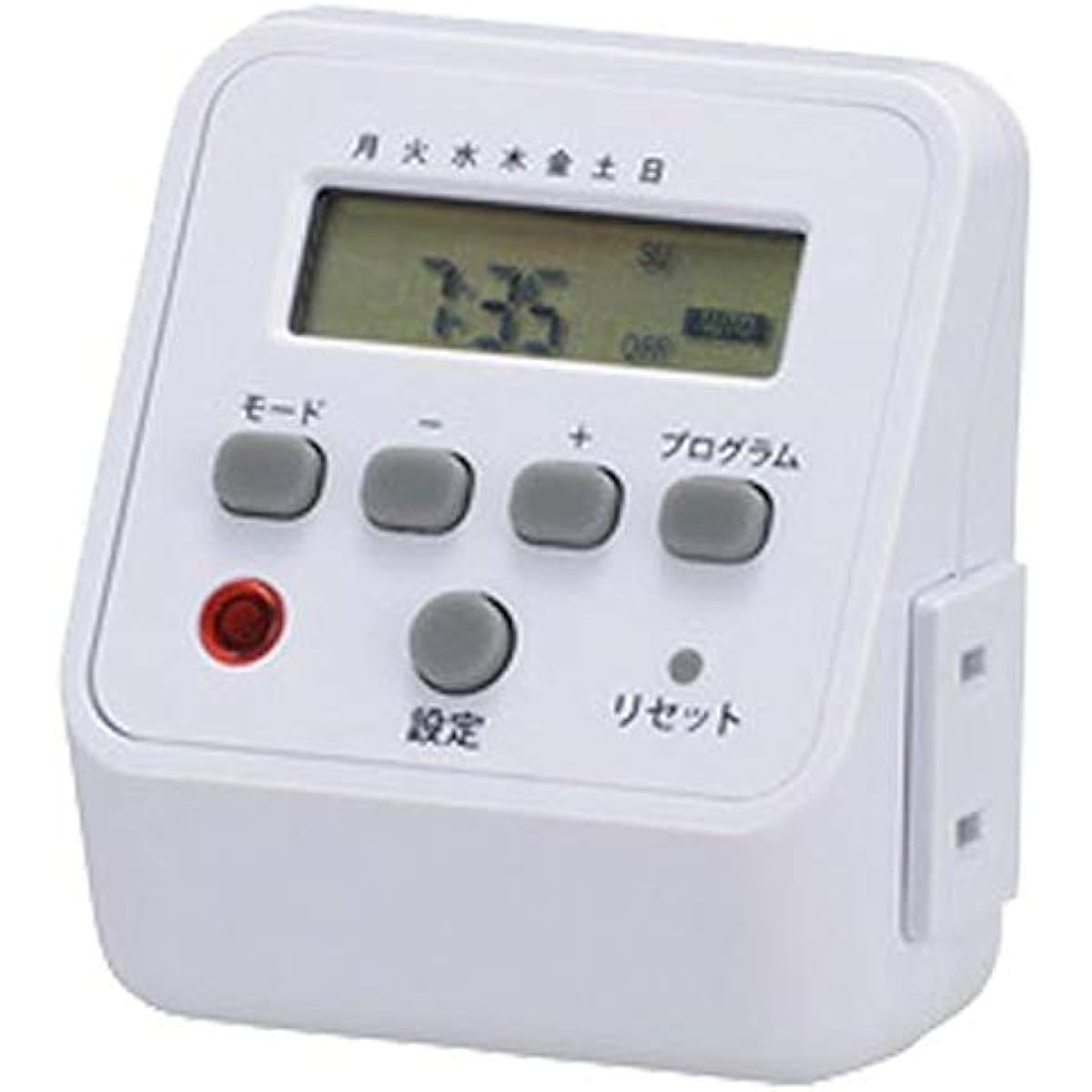Ohm Electric Digital Timer (White) HS-APT71