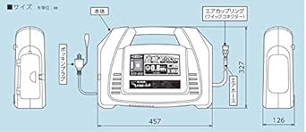 Nichido Kogyo Air Compressor Direct Injection Petacon Tankless ACP-80D