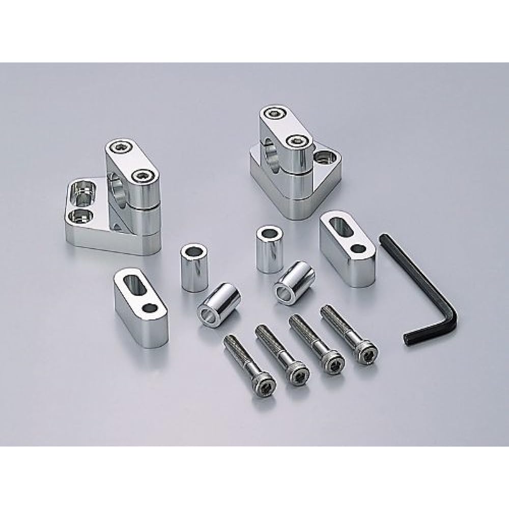 HURRICANE Handle Holder Kit (Silver) ZZR1100 HB0603A