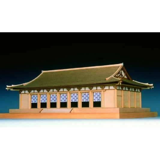 Woody Joe 1/150 Japanese Architectural Model Horyuji Auditorium Wooden Model