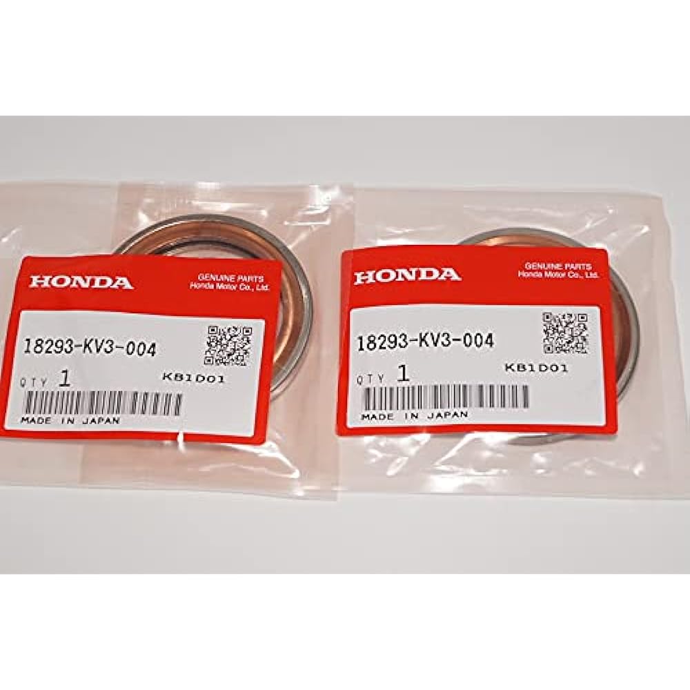Genuine Honda Parts 18293-KV3-004 Muffler Gasket 43x59 Set of 2 Muffler gasket Genuine parts 2X-5030
