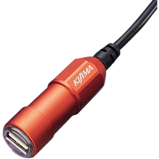 Kijima Bike Bike Parts USB Port Kit MULTILA Charger S2 Orange 304-6235