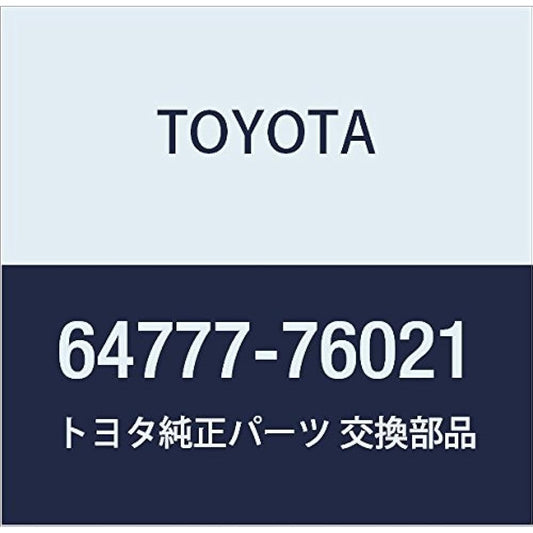 TOYOTA Genuine Parts Spare Wheel Cushion NULL Product Number 64777-76021