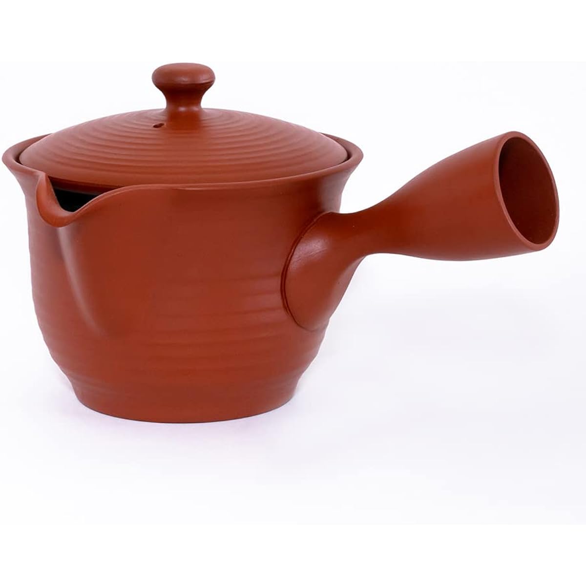 Himawarido Teapot Tokoname Ware Made in Japan (Vermilion)
