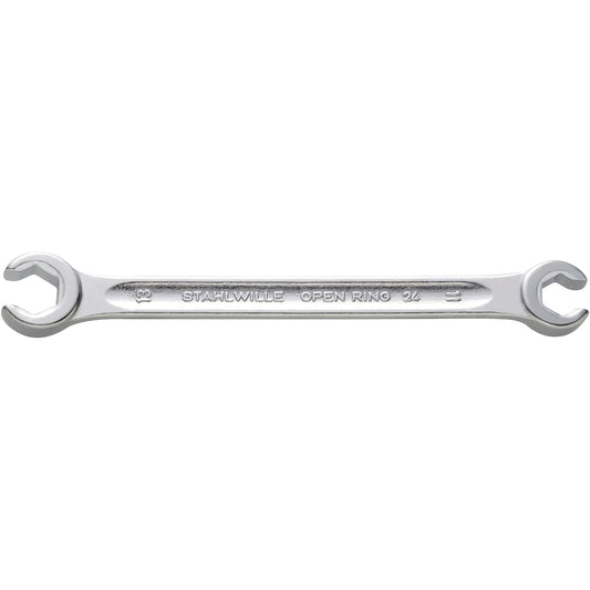 STAHLWILLE open ring spanner hexagonal type size 12X14 total length 180mm 24-12X14