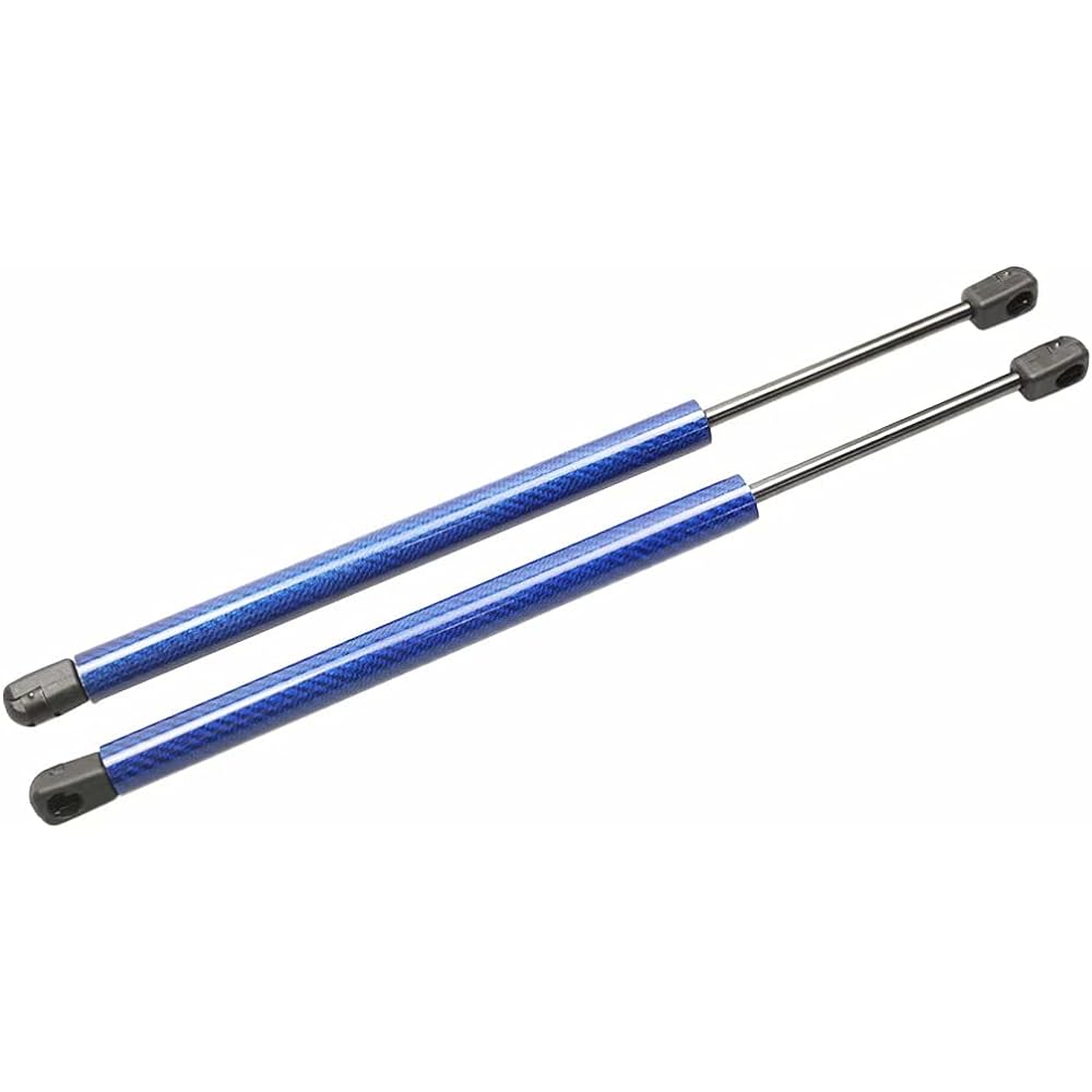 JINGLINGKJ Rear Gate Trunk Damper 2002-2010 March NISSAN MARCH K12 type 3rd generation hatchback 90451AX000 90450AX610 GSAX000 vehicle inspection compatible 2 sets (blue carbon) [parallel imports]