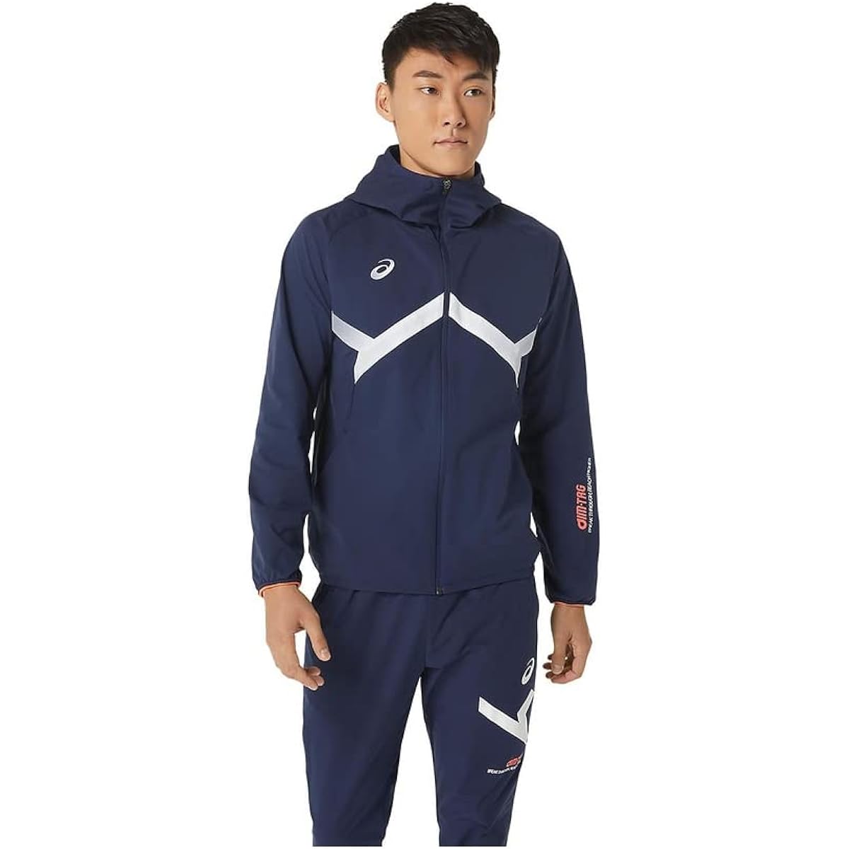 [ASICS] Training Wear A-I-M STRETCH CLOTH HOODY 2031D990 Men's