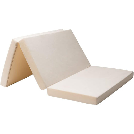 Iris Plaza Antibacterial and odor resistant high resilience urethane mattress 10cm thick Fluffy cover to choose from Hard 190N High density 25D Reliable Oeko-Tex standard 100 certified Delivered in compressed packaging Semi-double Ivory KUM3-FX10-25D-SD