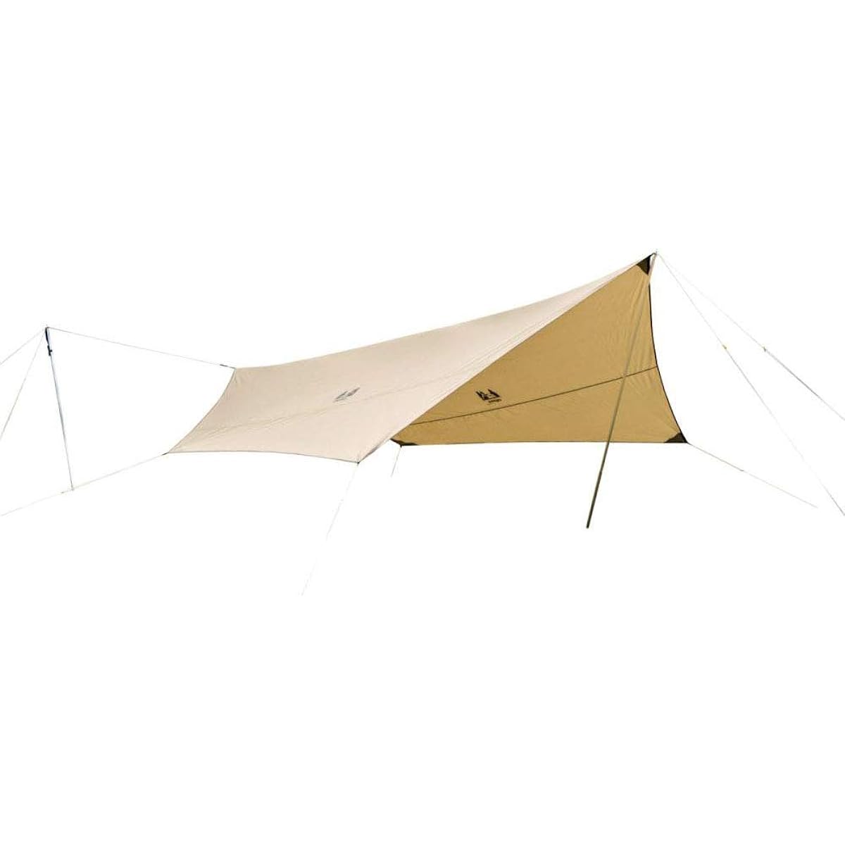 Ogawa Outdoor Camping Tarp System Tarp Hexa DX Dark Brown 3331