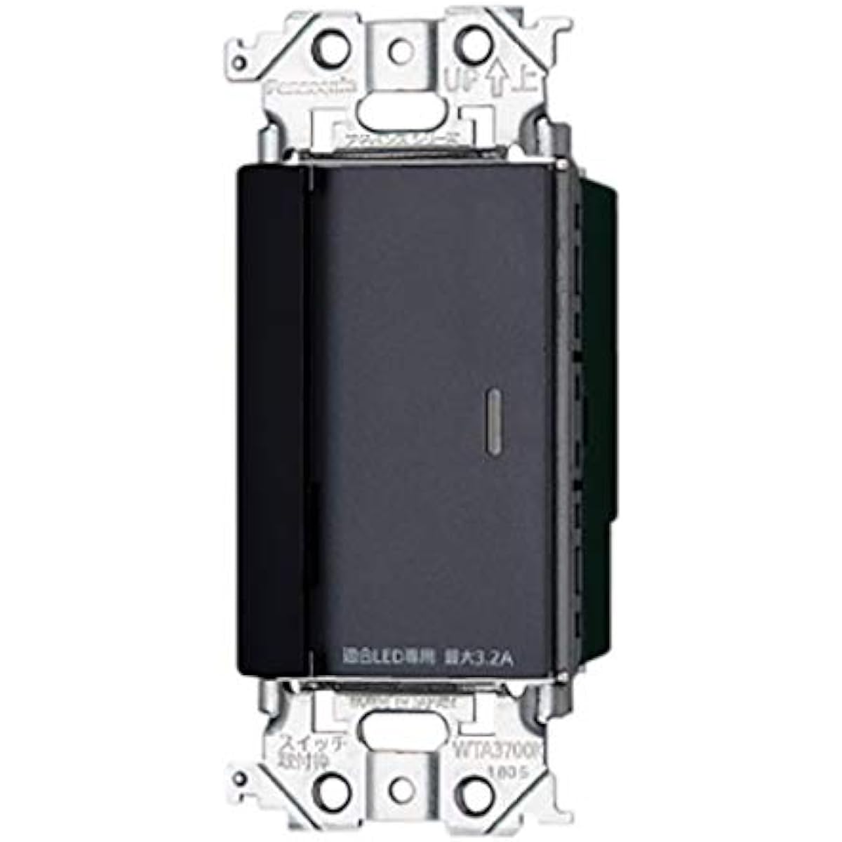 Panasonic LED dimming remote control 2-wire/main unit/3-way wiring compatible matte gray WTA56713H