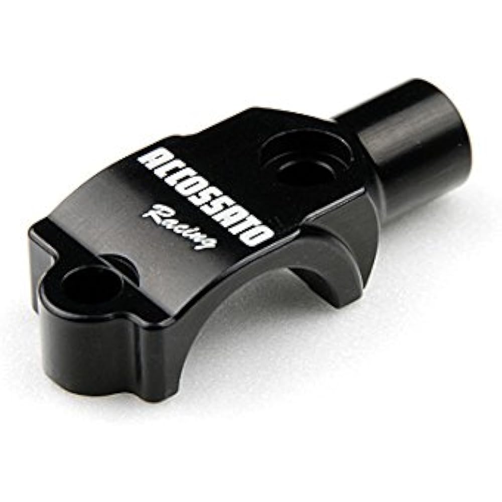 ACCOSATO Mirror Holder Compatible Model: ACOSAT Wire Clutch/Racing Clutch Thread Diameter: M8 Black