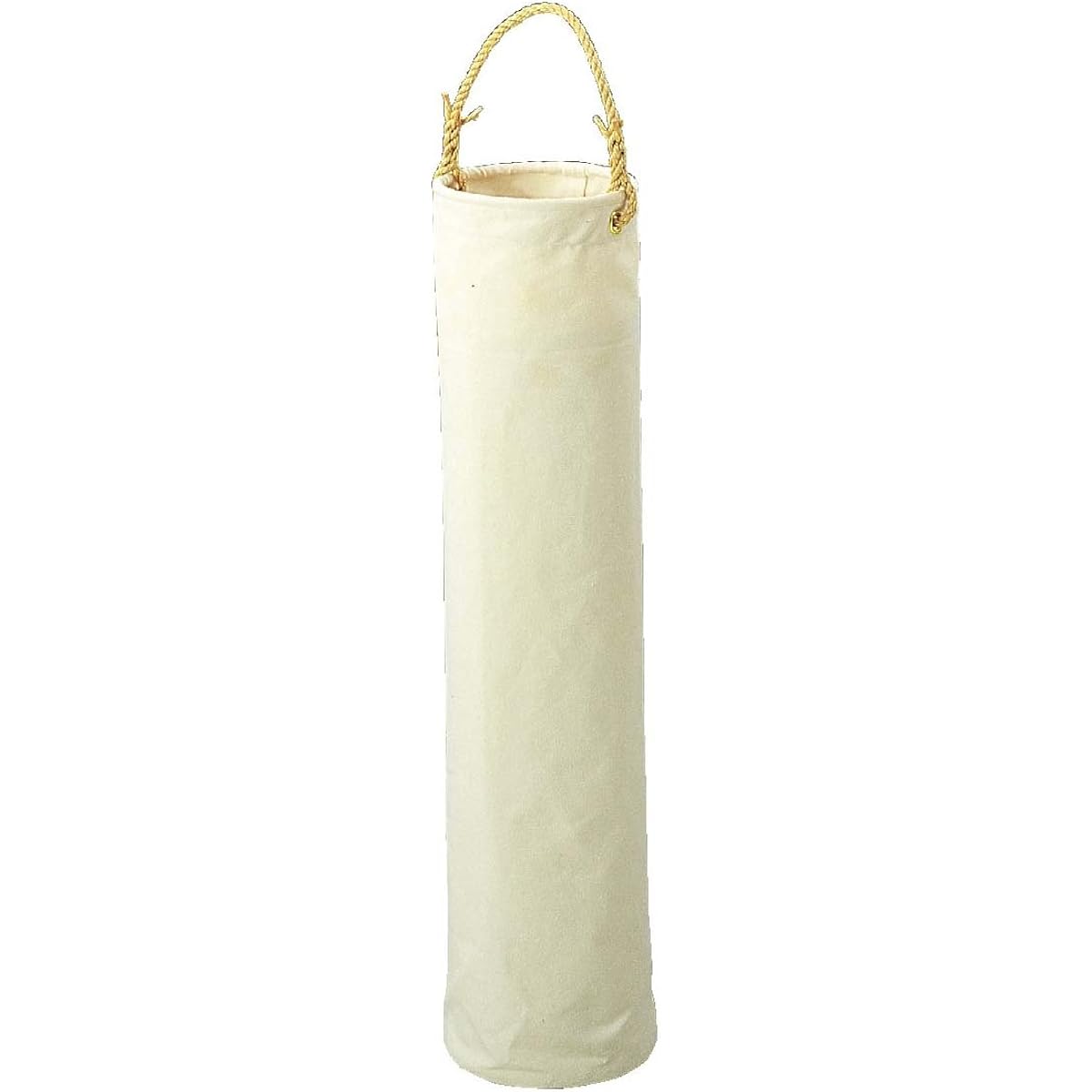 KOZUCHI No. 6 Canvas Armarot Bucket White Diameter 24 x Height 100cm KB-03-24 W