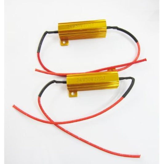 LED turn signal high flash prevention resistor 24V/50W/27Ω MM50-0179