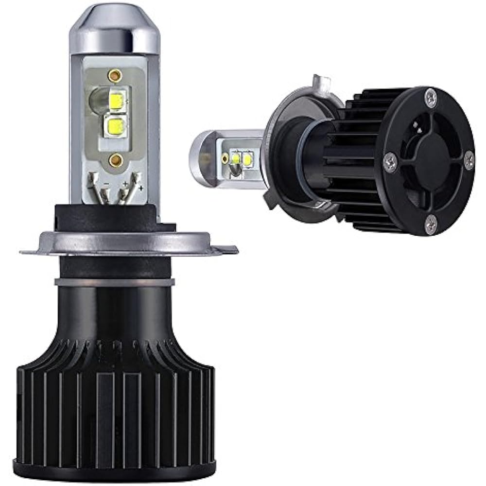 PIAA LED headlight bulb 3600/2600lm [6000K] H4 White 12V23W 2 pieces LEH100