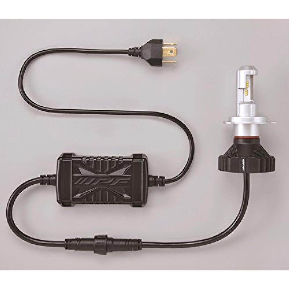 IPF Motorcycle LED Headlamp LED Head Compact MOTO H4 HI/LO 12V 19W/18W 6500K 1 Piece 141HLBM