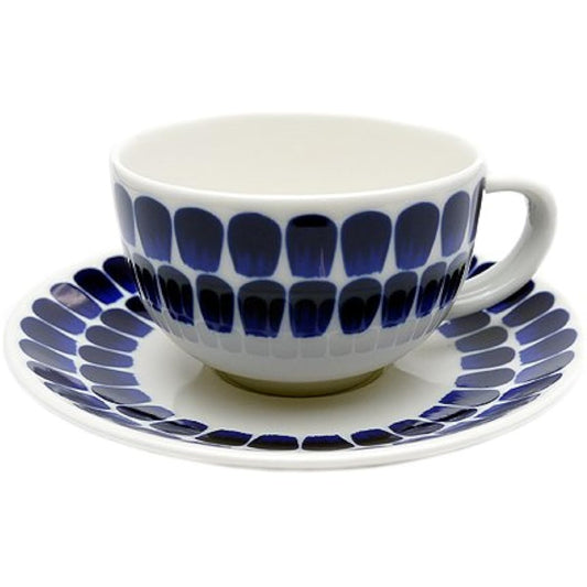 ARABIA 24h TUOKIO Tea/Coffee Cup & Saucer 0.26L [Parallel Import]