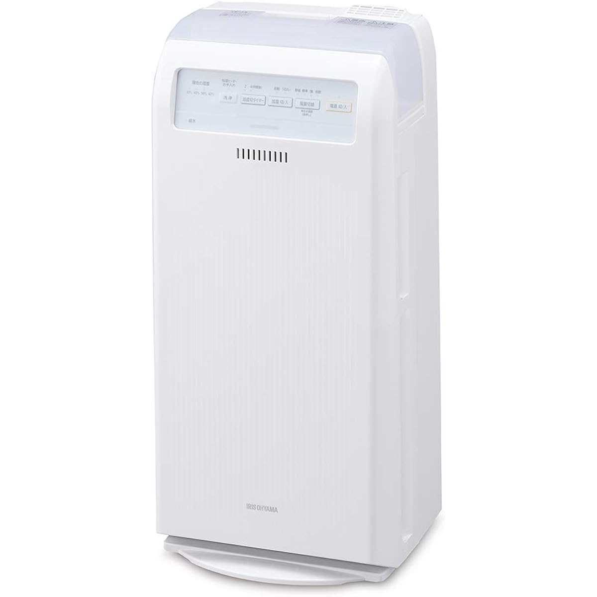 Iris Ohyama Humidifying Air Purifier 17 Tatami Deodorizing Dust Pollen Heating White HXF-C40-W