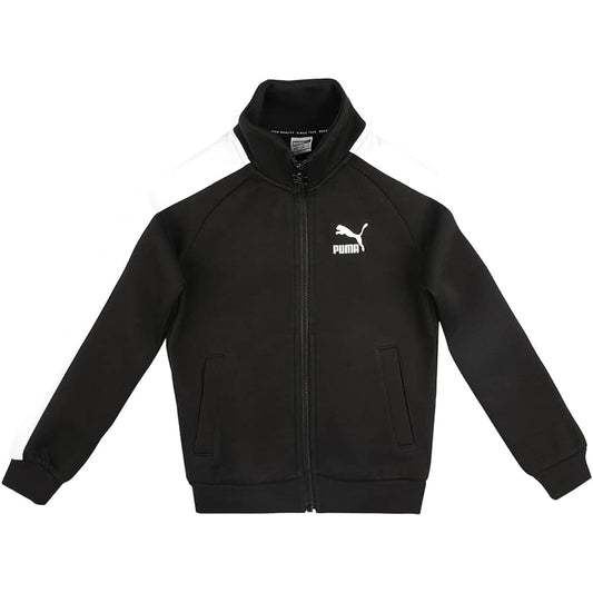 [PUMA] Jersey Sleeve Line Iconic T7 Track Jacket Double Knit 530117 Boys