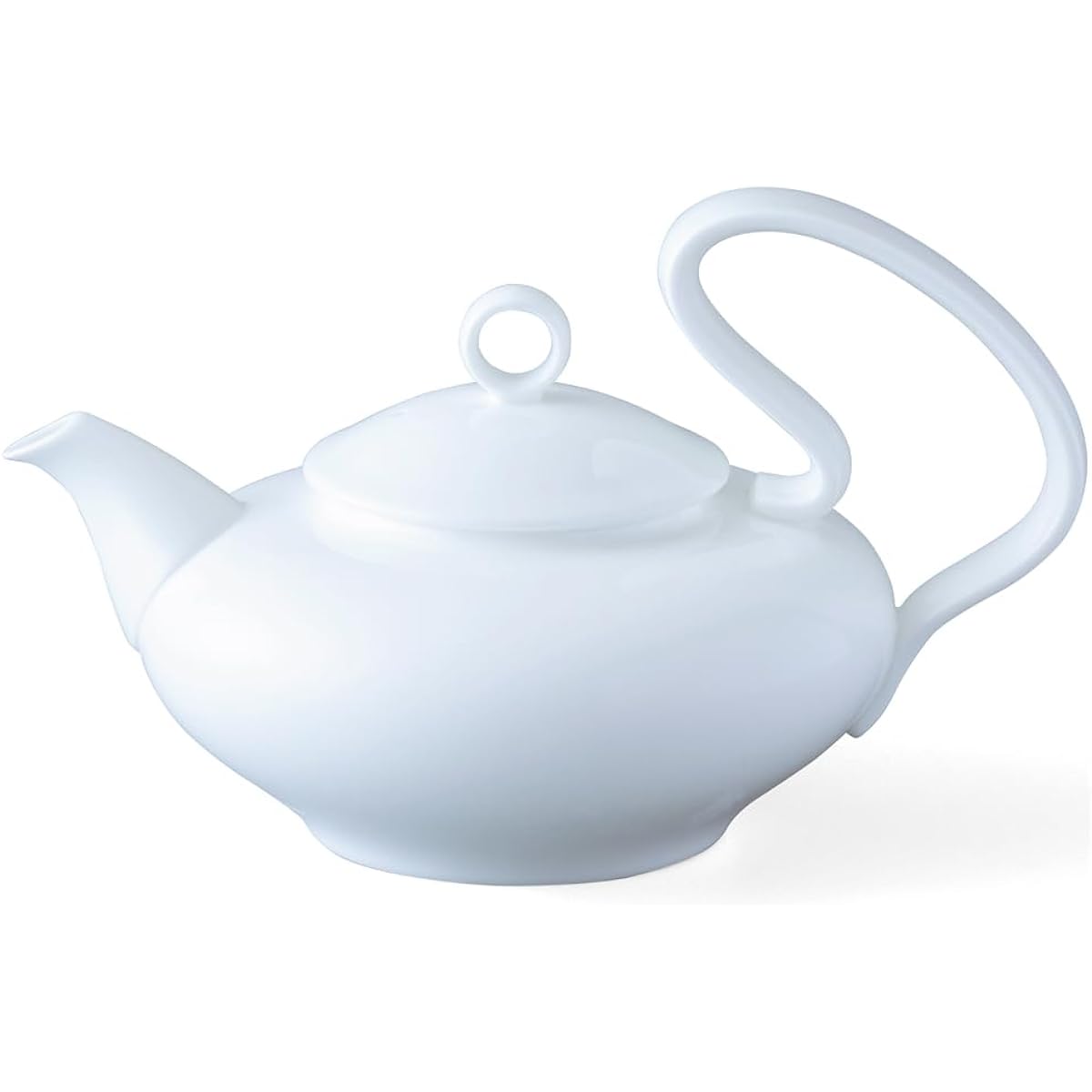 NARUMI Teapot MOMENT 900cc White Simple Stylish Ergonomic Easy Pour Microwave Warm Dishwasher Safe 51290-4739