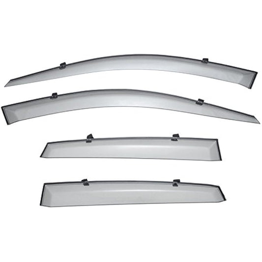 Wellvisors Window Viser Wind Defilector 2008-2014 Subaru Impreza WRX Premium Series Rain Guard