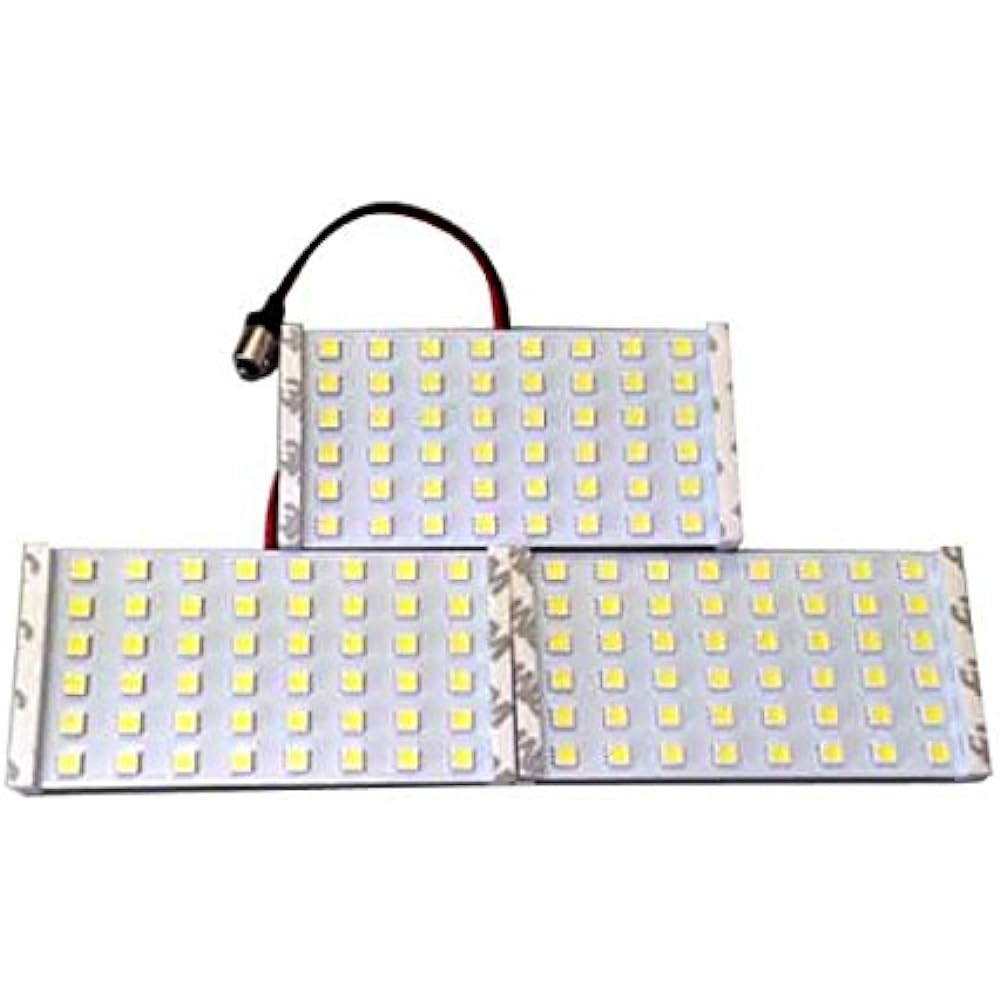 SPIDERLITE Truck LED Luggage Light BA9S Set of 3 24V 5050SMD 48 Series 6300k