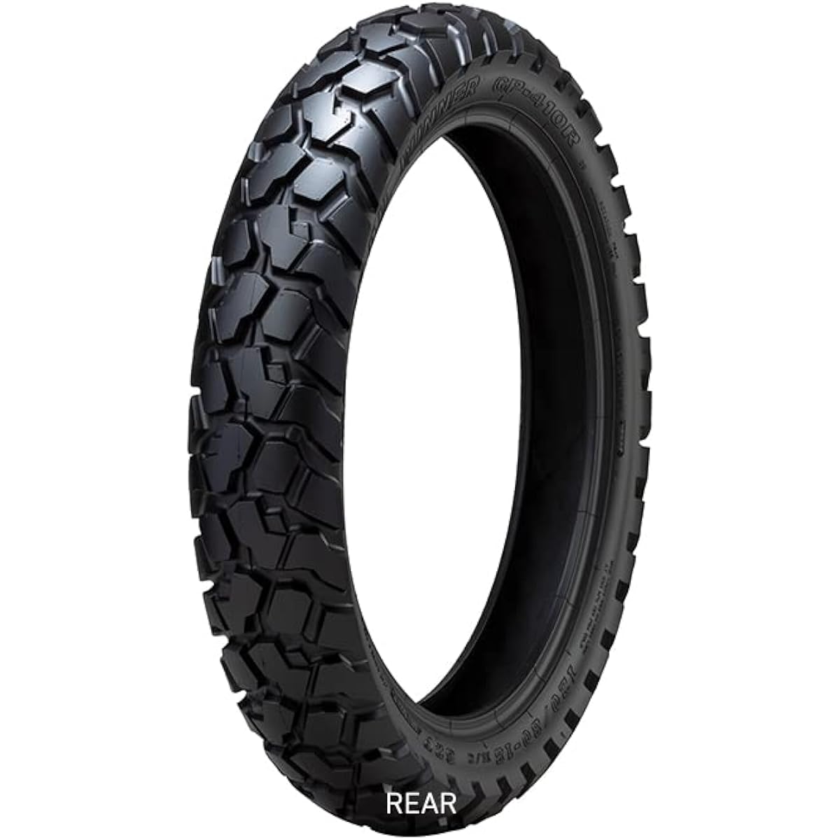 iRC Tire IRC 111391 GP-410 120/90-16 M/C 63P WT (Tube Type) Rear