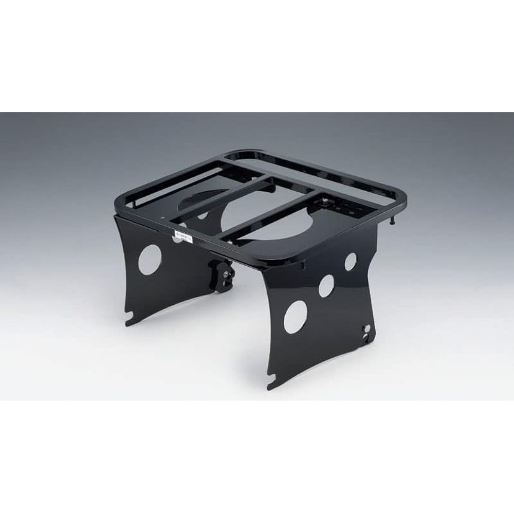 Kijima Motorcycle Bike Parts Touring Carrier Detachable Mount Carrier 2013~FLSTF/B 2005~FLSTN 2013~FXSB Black HD-08284