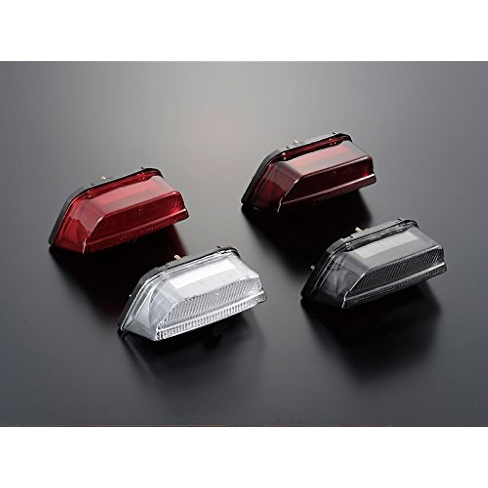 POSH Motorcycle Supplies LED Tail Lamp ZRX400/ZRX1100/ZRX1200(-'08) Red 071090-90