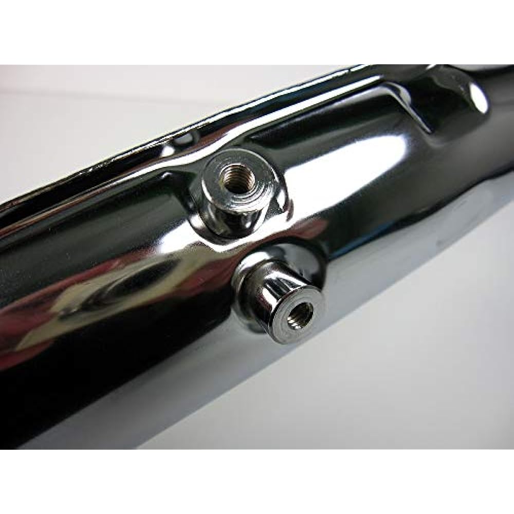 Mini Moto Honda genuine duck up muffler single piece plating