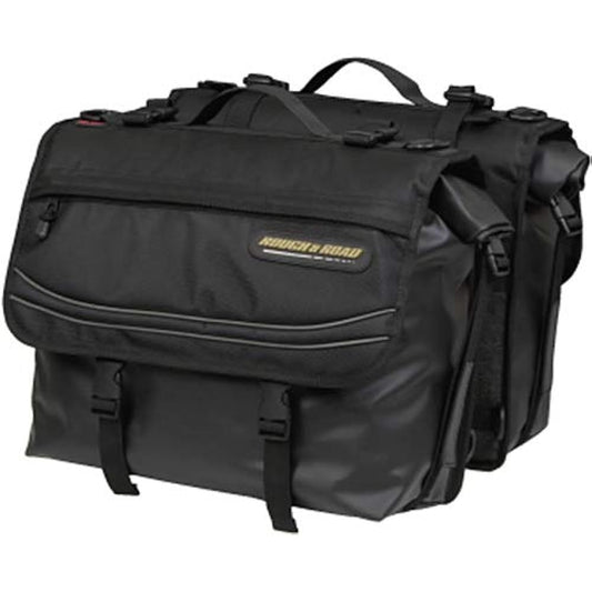ROUGH&ROAD Bike Side Bag AQA DRY Side Bag G-Black 40L (20LX2) RR5613