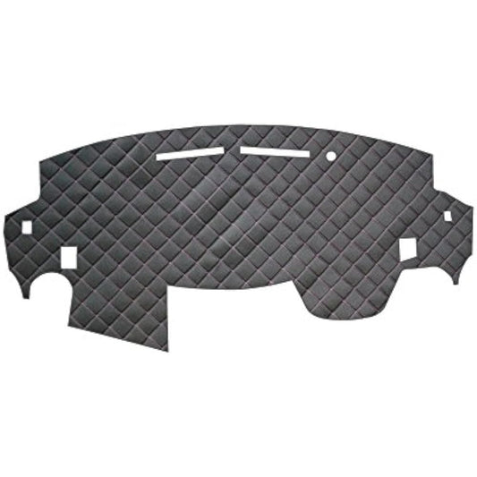 BMS Dashboard Mat DIK Leather Black S-SQUARE#50 Purple/Daihatsu Move/Custom H24/12~ LA100/110S Late Period, Vehicles with Auto Light Sensor LDM-D16A-MSPA