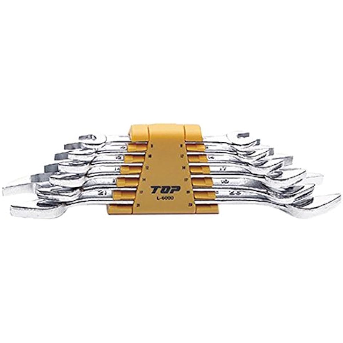 Top (TOP) Spanner 6-piece set 8x9 10x12 12x14 14x17 17x19 21x23 *2 pieces L-6000 Tsubame-Sanjo Made in Japan