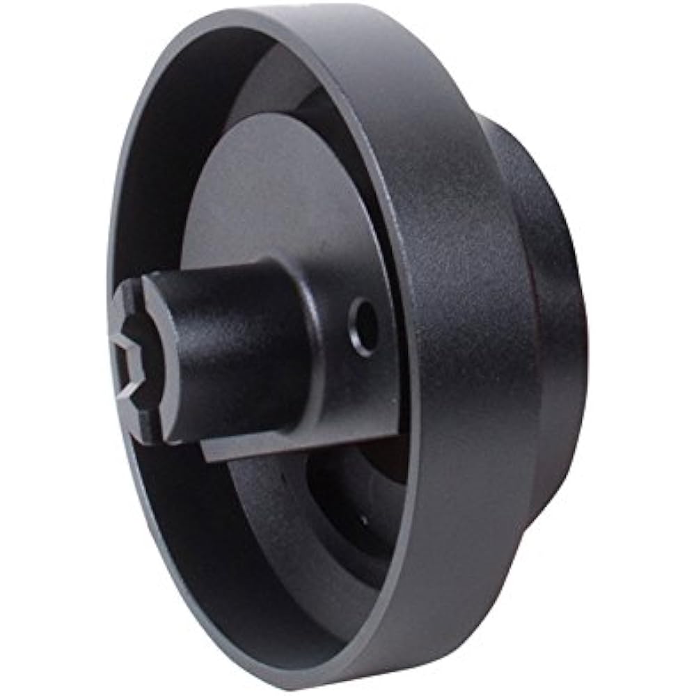 NRG Innovations NRG-SRK-131H Racing style, steering wheel Quick release short hub adapter, 6 x 70mm bolt pattern, black body