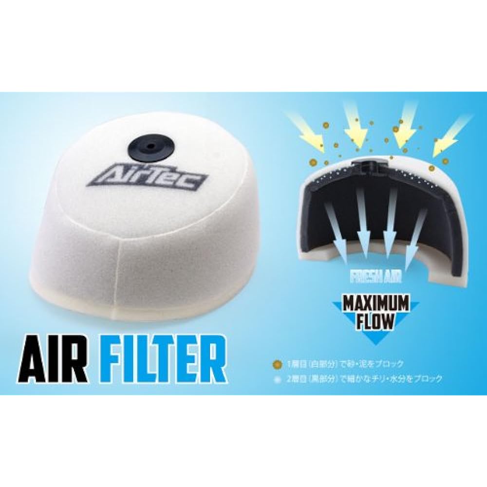 AirTec Air Filter RM250(96-03(USA)) RMX250[R](96-98(JPN)) RM125(96-03(USA)) AF01-3015