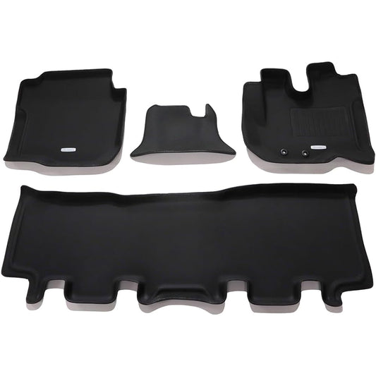 Clazzio Floor Mat 3D Type Set for 1 Caravan H30(2018)/1~R4(2022)/9 5 Seater NEW Rubber Type Black EN-5291 [5EENB5291K]