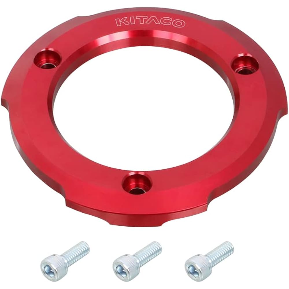 KITACO Right Crankcase Cover Ring (Red) Monkey 125 (JB03), Ducks 125 (JB04), Grom (JC92), Super Cub C125 (JA58) 307-1301620