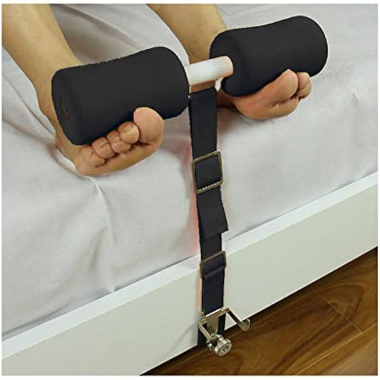 Abdominal muscle bed fixed Sit-up bar equipment to hold abdominal muscles and legs on bed