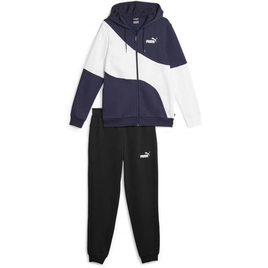 [PUMA] Jersey Top and Bottom Set POWER Cat Sweat Suit Sportswear Men's