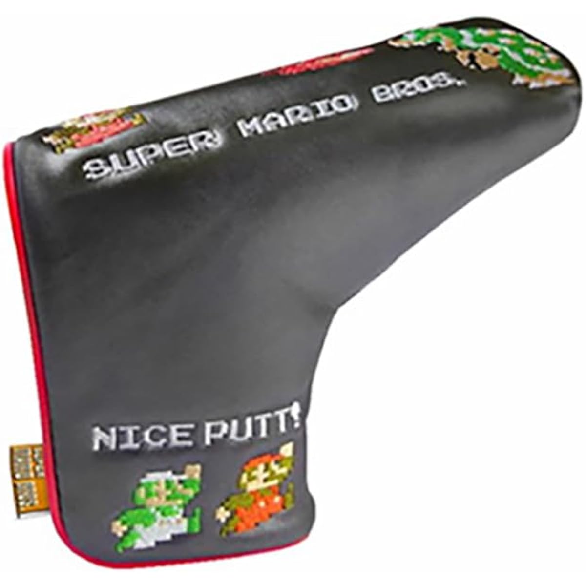 Enjoy Caddy Bag Super Mario Bros. Super Mario Bros. Putter Cover (Pin Type) SBPT002 Black