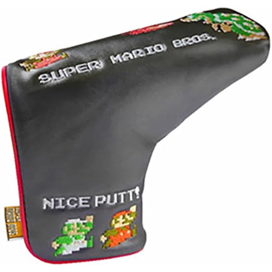 Enjoy Caddy Bag Super Mario Bros. Super Mario Bros. Putter Cover (Pin Type) SBPT002 Black