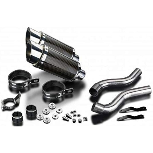 DELKEVIC KAWASAKI Z1000SX Slip-on Carbon Muffler 2010-2018 200mm KIT01GJ