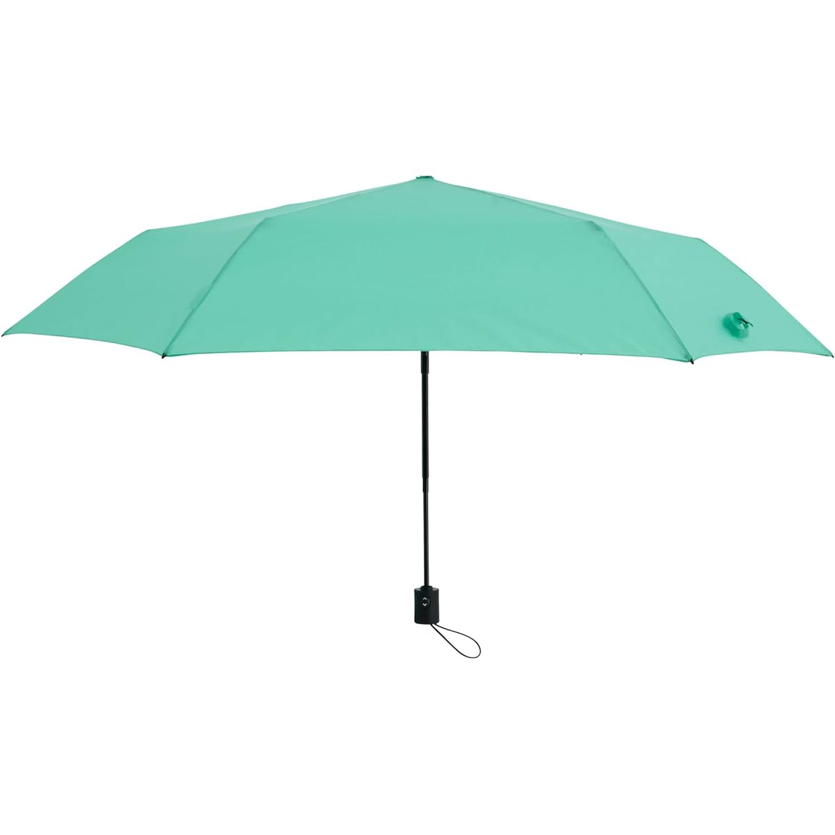 Amvel Folding Umbrella Automatic Open/Close Umbrella Durable Folding Umbrella Windproof Umbrella One Touch Lightweight Windproof Strong Water Repellent VERYKAL MintBlue 164g