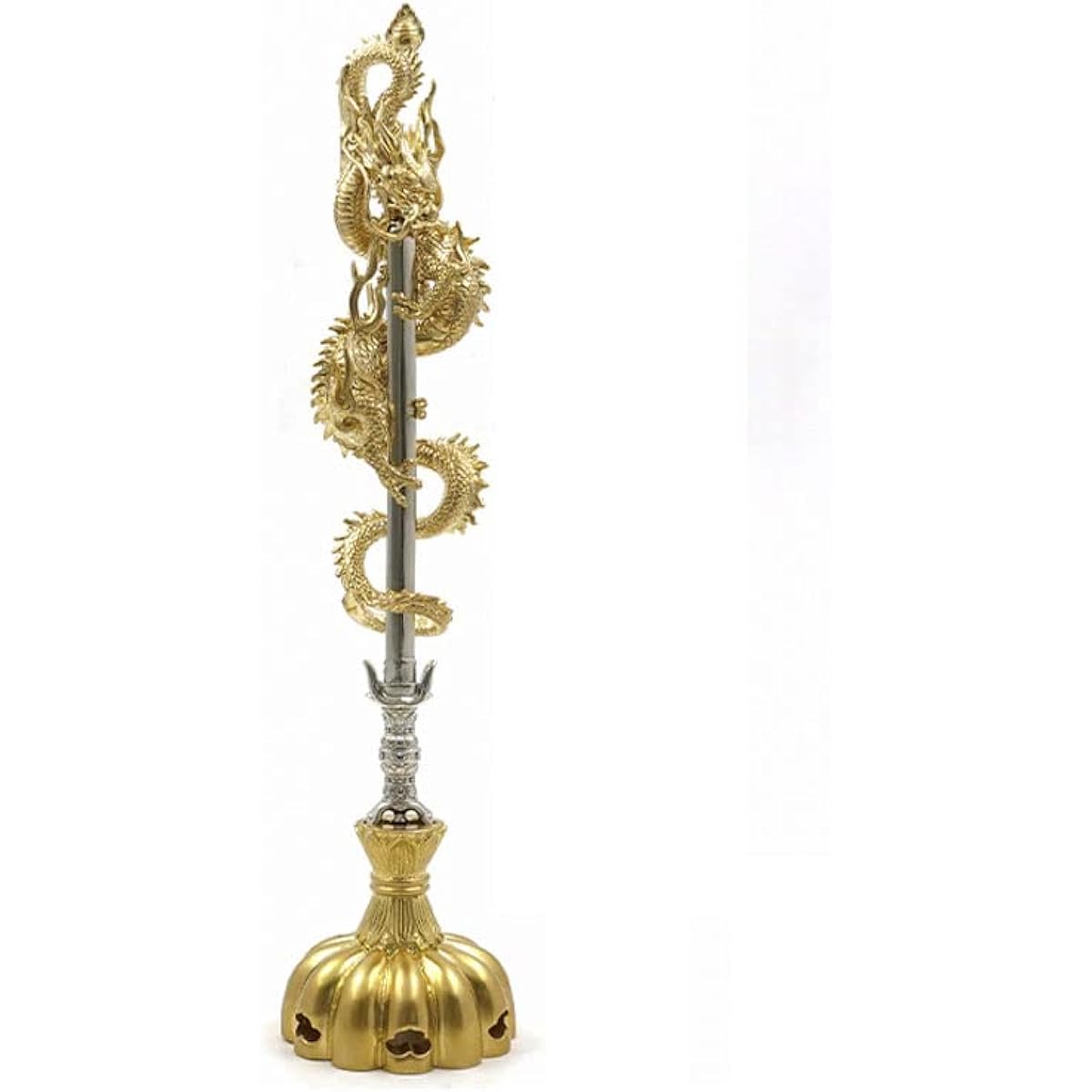 Treasure sword small Kurikara Ryuo Kurikara sword ◆Buddhist utensils used in Goma, esoteric Buddhism ritual utensils, temple Buddhist utensils, Goma utensils, Fudo Myoo, Riken, Shugendo (approx. 16.5cm in height)
