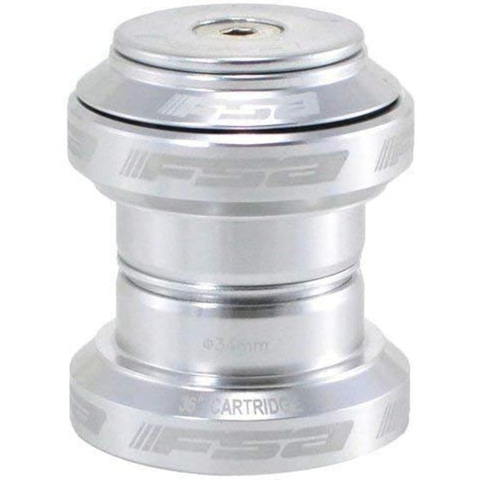 FSA Orbit MX 1-1/8Inches Threadless MTB Road Headset with Top Cap, Silver, NO.20, XTE1508