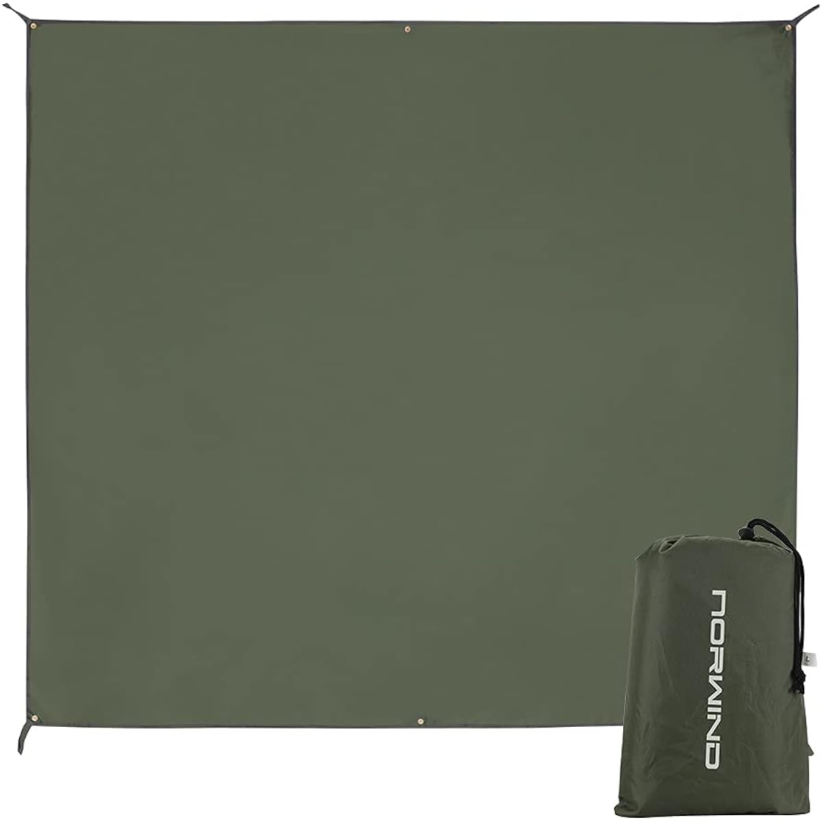 Norwind Tent Sheet, Ground Sheet, Leisure Sheet, Awning, 420D, Water Pressure Resistance 3000mm, Waterproof, Insulated, Lightweight, Compact, Easy to Carry, Sun Shade/Rain Shade Sheet, For Outdoor Camping, Sports Days, Cherry Blossom Parties, Picnics, Ma