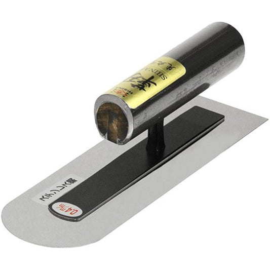 Kajiwara Trowel Manufacturing Works by Shigeji Hisika Stainless steel SHINARI round tip 0.4mm Thickness 360mm