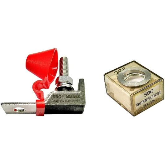 SOUTH BEND COMPONENTS 125A Ship Rated Battery Hughes (MRBF) Terminal block combo pack 58V DC Maximum IP66 IP